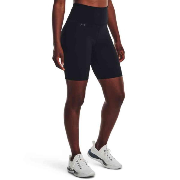 UA MOTION BIKE SHORT BLACK/JET GRAY