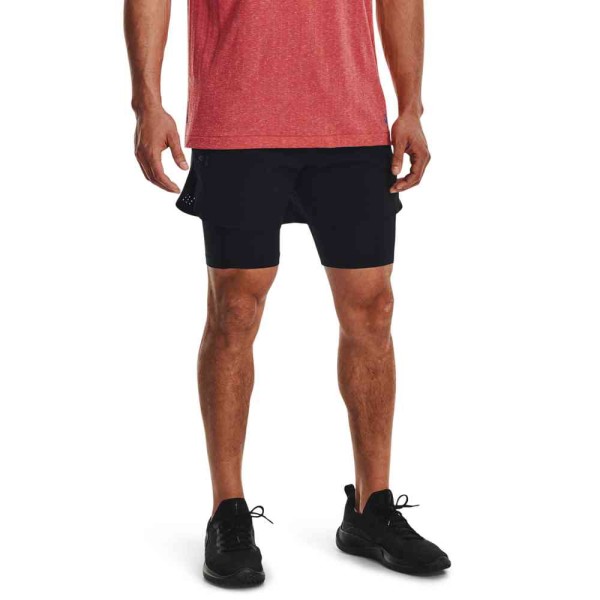 UA VANISH ELITE 2IN1 SHORT BK