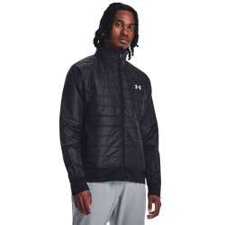 UA LAUNCH INSULATED JACKET BLACK/REFLECTIVE