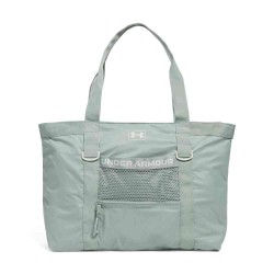 UA STUDIO PACKABLE TOTE SILICAGREEN/HYDROGREEN
