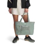 UA STUDIO PACKABLE TOTE SILICAGREEN/HYDROGREEN