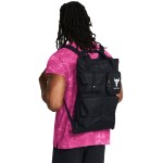 UA PROJECT ROCK GYM SACK BLACK/BLACK