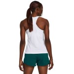 UA LAUNCH SINGLET WHITE/REFLECTIVE UA LAUNCH SINGLET WHITE/REFLECTIVE