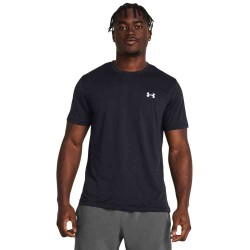 UA LAUNCH SHORTSLEEVE BLACK
