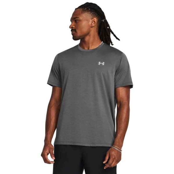 UA LAUNCH SHORTSLEEVE CASTLEROCK