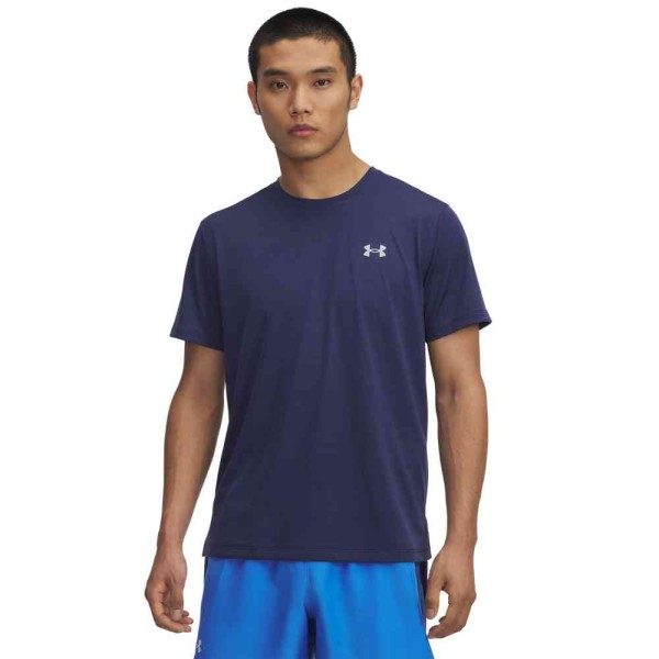 UA LAUNCH SHORTSLEEVE WASHEDNAVY UA LAUNCH SHORTSLEEVE WASHEDNAVY