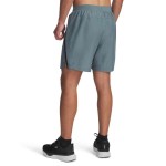 UA LAUNCH 7 PLG SHORTS JASPERBLUE/BLACK