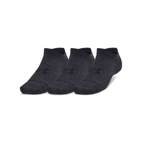 UA ESSENTIAL NO SHOW 3PK BLACK