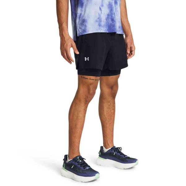 UA LAUNCH 5 2 IN 1 SHORT