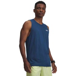 UA TECH TANK WHAMBLUE/WHITE