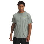 UA TECH TEXTURED SS LT. GREEN
