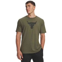 UA PJT RCK BRAHMA BULL SS MARINEODGREEN