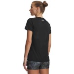 UA TECH SSV- SOLID BLACK/WHITE