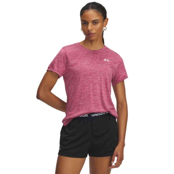 UA TECH SSC- TWIST FUCHSIADUSK/WHITE