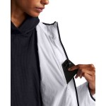 UA W LEGEND DOWN HOODED JACKET WHITE/BLACK