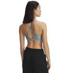 UA CROSSBACK LOW BRA SILICAGREEN/WHITE