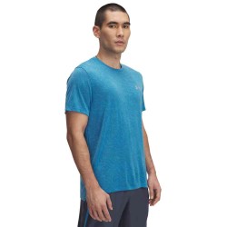 UA LAUNCH CAMO SHORTSLEEVE ETHERBLUE