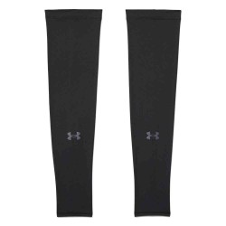 UA UNISEX UPF SLEEVES 1PAIR BLACK/CASTLEROCK