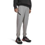 UA UNSTOPPABLE WOVEN JOGGER TITANIUM/BLACK UA UNSTOPPABLE WOVEN JOGGER TITANIUM/BLACK
