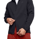 UA UNSTOPPABLE FLC FZ HD EU BLACK/BLACK