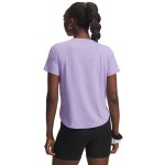 UA W LAUNCH ELITE SHORTSLEEVE TRANSPARENT/REFLECTIVE