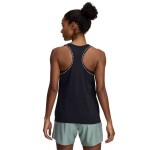 UA TECH KNOCKOUT TANK BLACK/WHITE