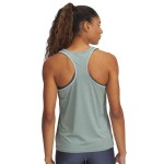 UA TECH KNOCKOUT TANK SILICAGREEN/WHITE