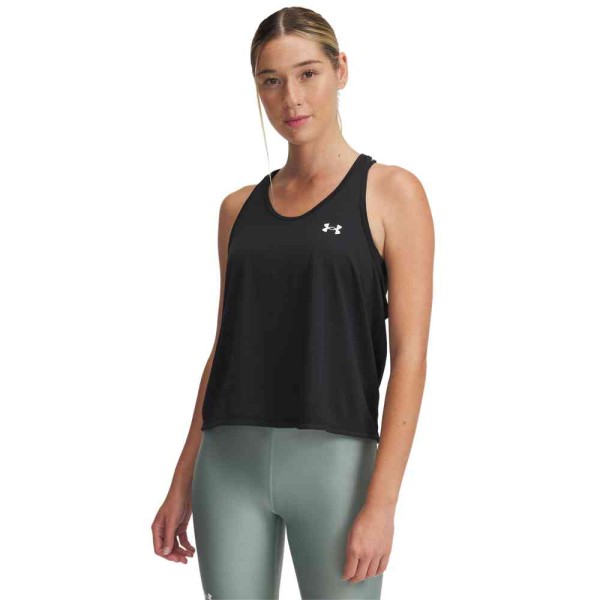 UA TECH SWING TANK BLACK/WHITE UA TECH SWING TANK BLACK/WHITE