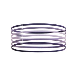 UA W MINI ELASTIC 6PK MYSTICALPURPLE (Cintas para cabello)
