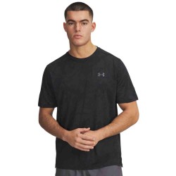UA TECH VENT JCQRD SS BLACK/ANTHRACITE