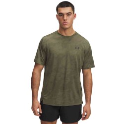UA TECH VENT JCQRD SS MARINEODGREEN/BLACK