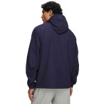 UA RIVAL WVN WINDBREAKER MIDNIGHTNAVY/WHIT