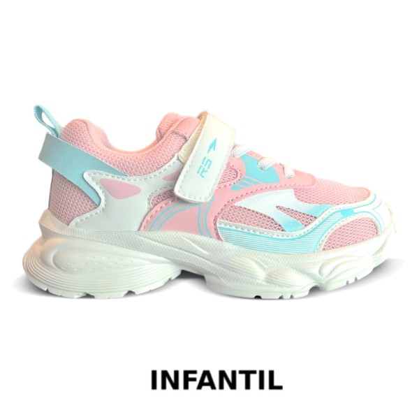 RS ZOOM KIDS PINK BLLUE WHITE 
