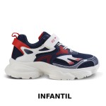 RS ZOOM KIDS NAVY WHITE RED