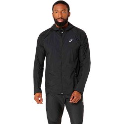 ASICS ROAD PACKABLE JACKET PERFORMANCE BLACK