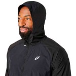 ASICS ROAD PACKABLE JACKET PERFORMANCE BLACK
