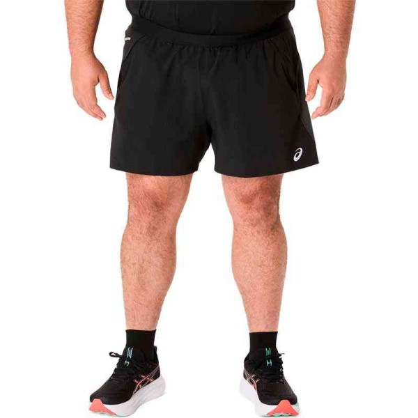 ASICS ROAD 5IN SHORT PERFORMANCE BLACK