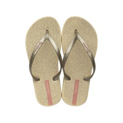 IPANEMA GLITTER KIDS-AMARILLO/VIDRIO GLITTER PLATEADO