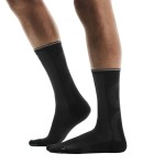 ON ELITE RUN SOCK HIGH 1U BLACK ON ELITE RUN SOCK HIGH 1U BLACK