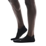 ON CORE RUN SOCK LOW 2P BLACK