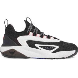 UA PROJECT ROCK 7 MENS BLACK/WHITE/RACERRED