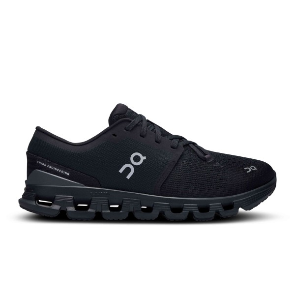 ON CLOUD X 4 WOMENS BLACK/ECLIPSE