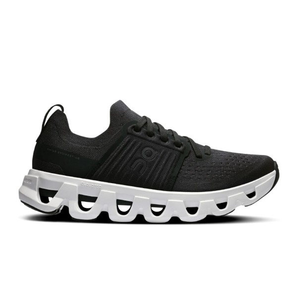ON CLOUD SWIFT 4 WOMENS BLACK/WHITE