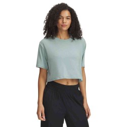 UA MERIDIAN BOXY SS SILICAGREEN/SILICAGREEN