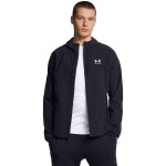 UA VIBE WOVEN JACKET BLACK/WHITE