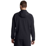 UA VIBE WOVEN JACKET BLACK/WHITE