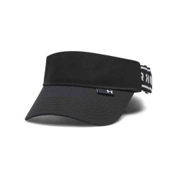 UA ESSENTIAL VISOR BLACK/WHITE