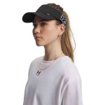 UA ESSENTIAL VISOR BLACK/WHITE