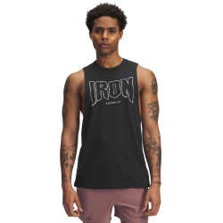 UA PJT RCK PAYOFF TANK BLACK/STONE