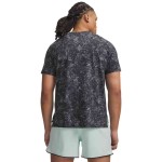 UA VELOCITI PRO PRINT SS BLACK/REFLECTIVE